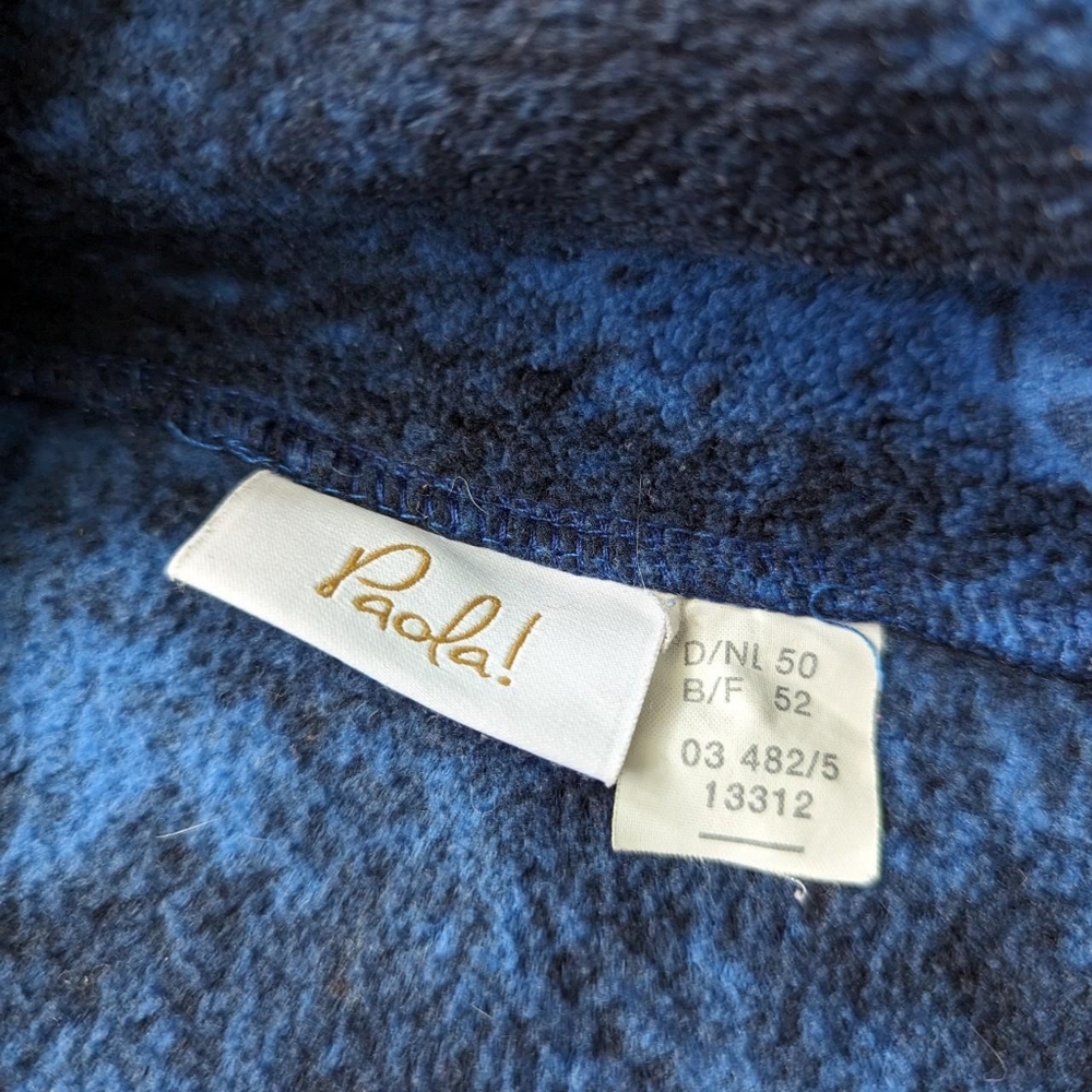 Funky Fluffy Wolf Polar Blue Fleece - Picture 3 of 3